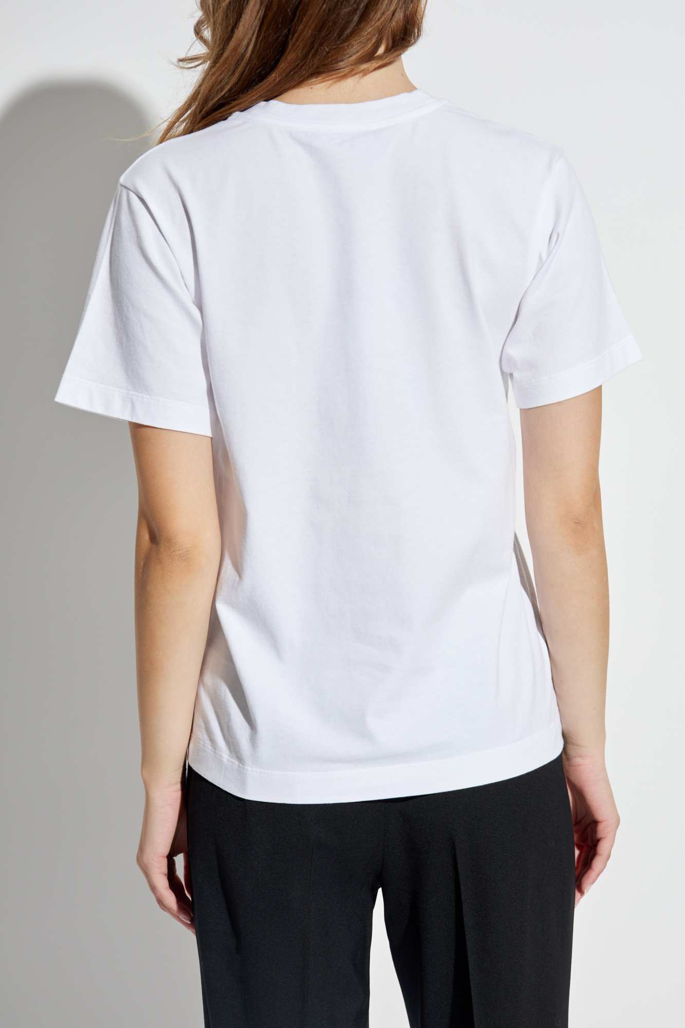 Biały T-shirt z logo Dolce & Gabbana - Vitkac Polska